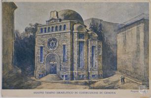 Italy, New Synagogue in Genoa Italy, New Synagogue in Genoa